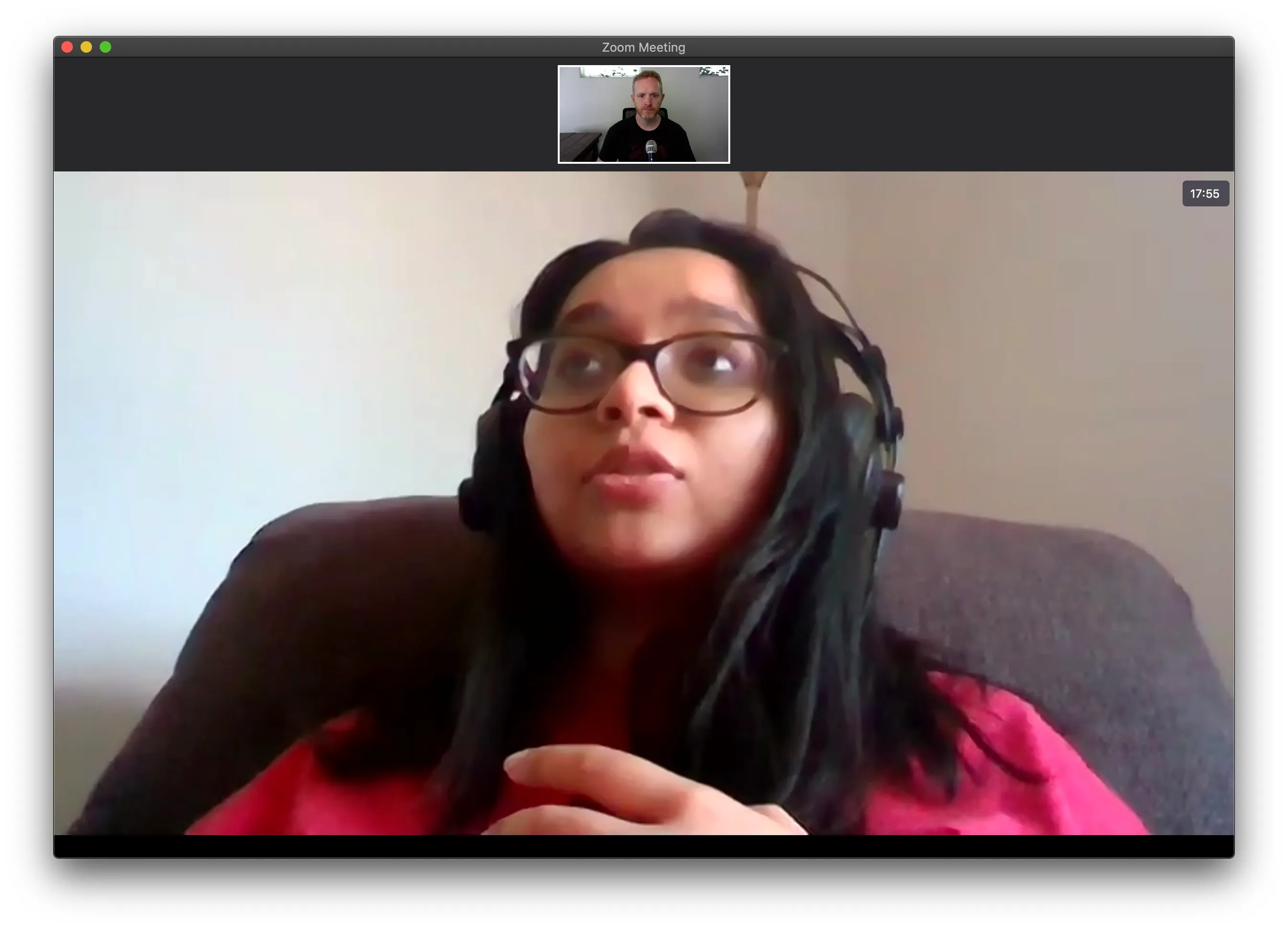 First meeting with Ishita Kumar